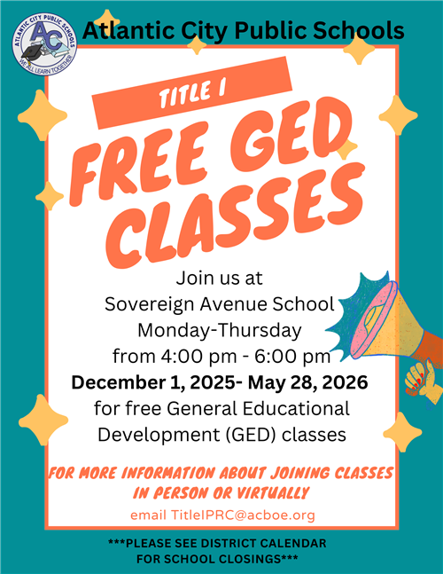 FREE GED CLASSES